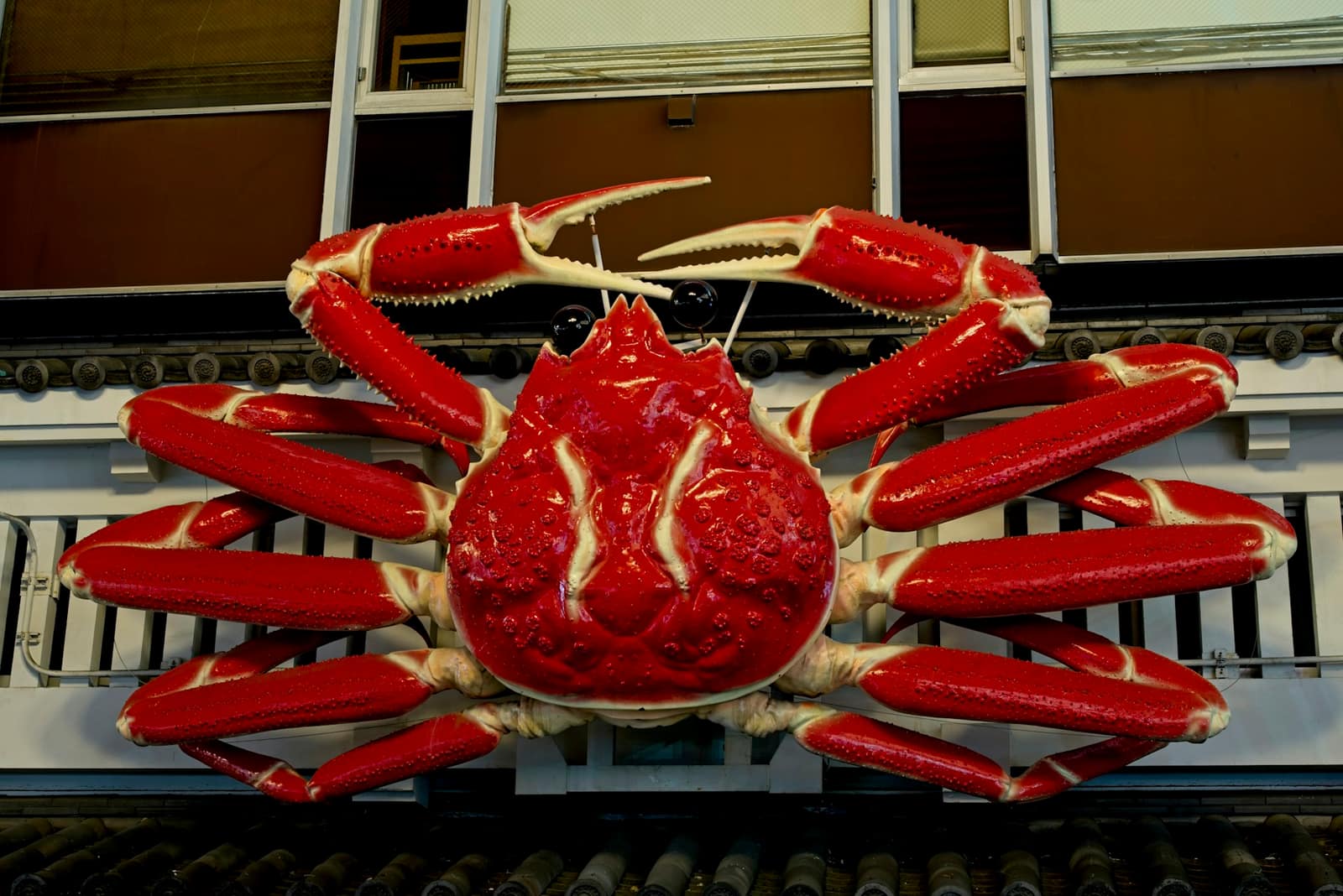 Enseignes géantes des restaurants de Dotonbori à Osaka